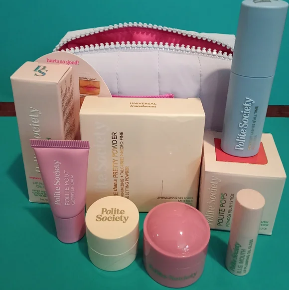 Polite Society Makeup Set with Pouch - Picture 1 of 16